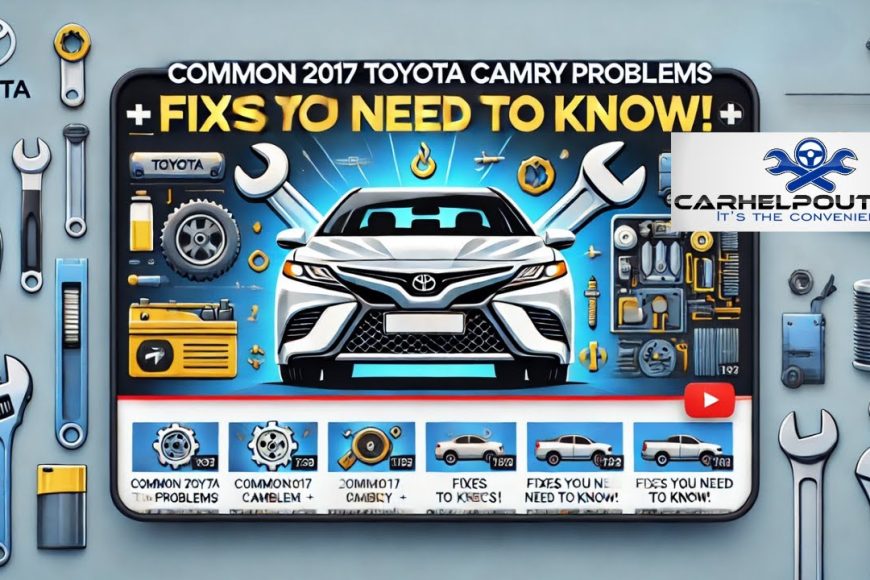 2017 Toyota Camry: Common Problems & Simple Fixes  | Mobile Mechanic in Atlanta GA