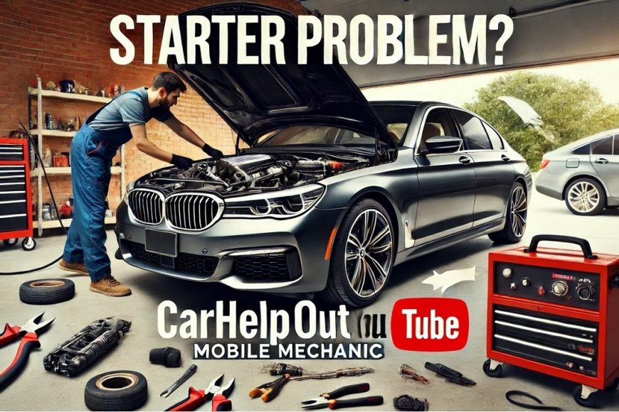 BMW 750i Starter Replacement Auto Problematic | Mobile Mechanic in Atlanta GA