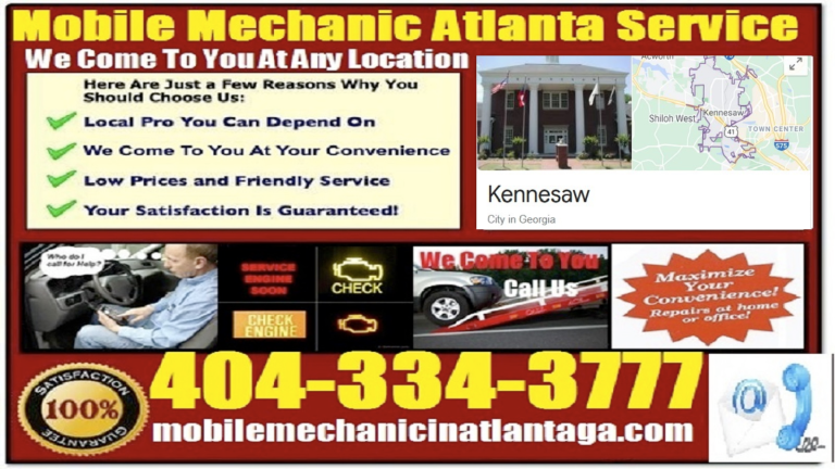 mobile auto mechanic near me kennesaw car roadside assistance foreign inspection service
