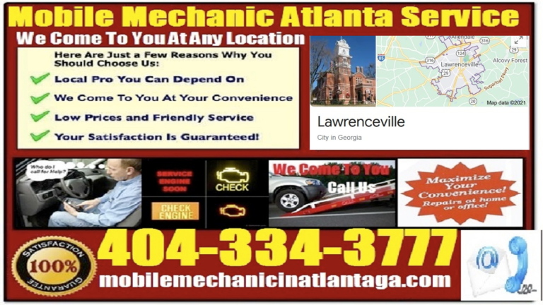 mobile auto mechanic near me lawrenceville car roadside assistance foreign inspection service