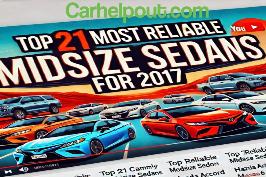 Top 21 Most Reliable Midsize Sedan Compact car for 2017 | Atlanta GA